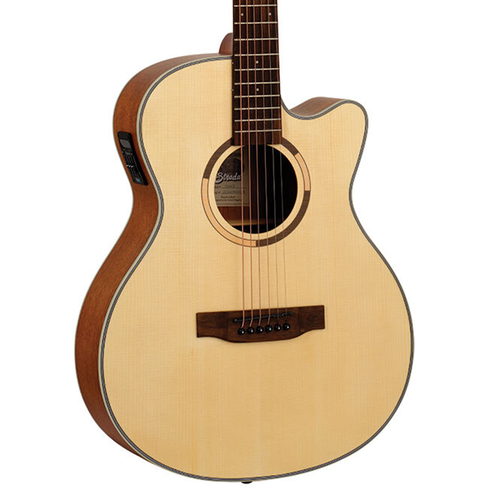 Tanglewood Strada Superfolk Acoustic Electric Guitar (Spruce/Mahogany)