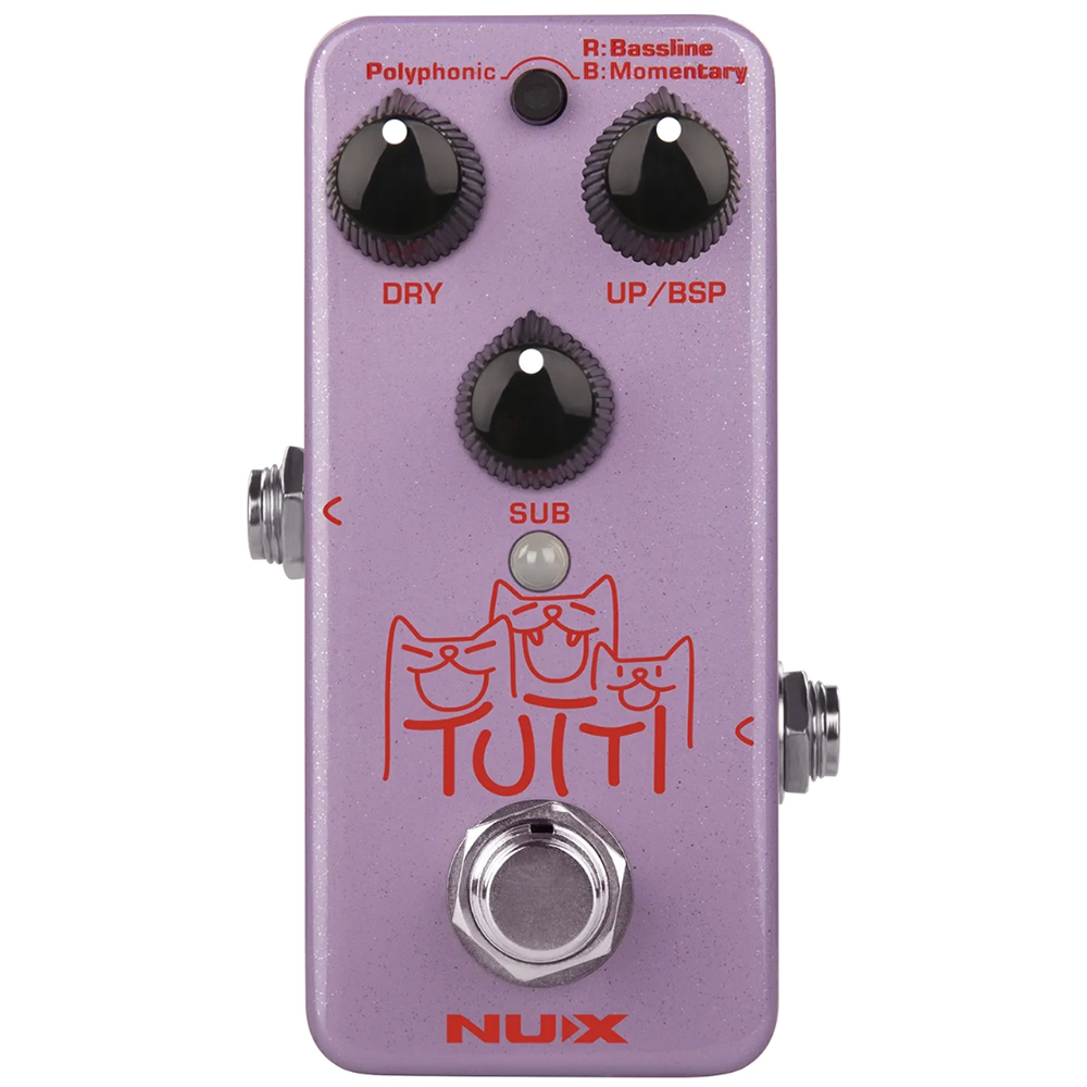 NUX Tutti Polyphonic Octave Guitar Pedal