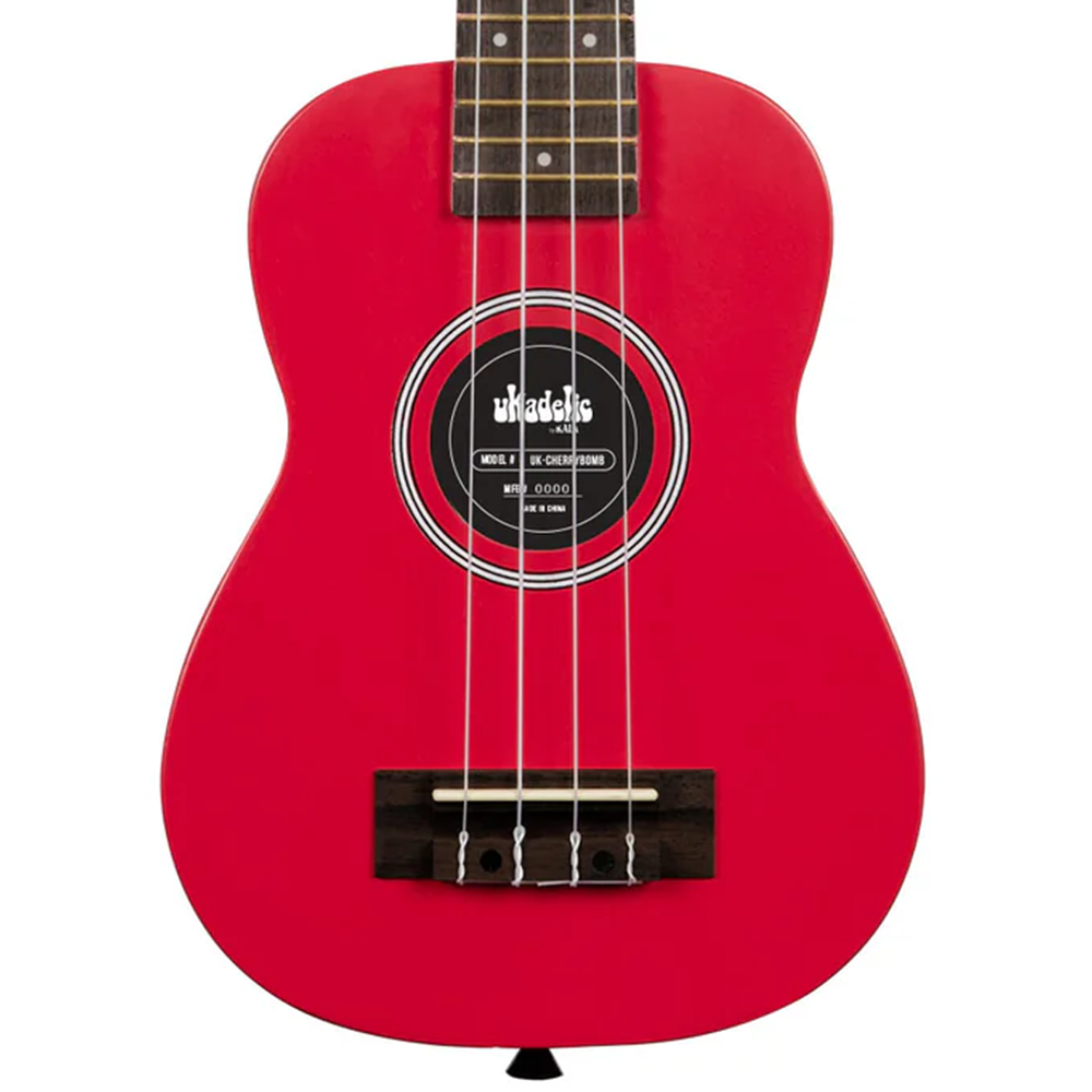 Kala Ukadelic Soprano Ukulele (Cherrybomb)