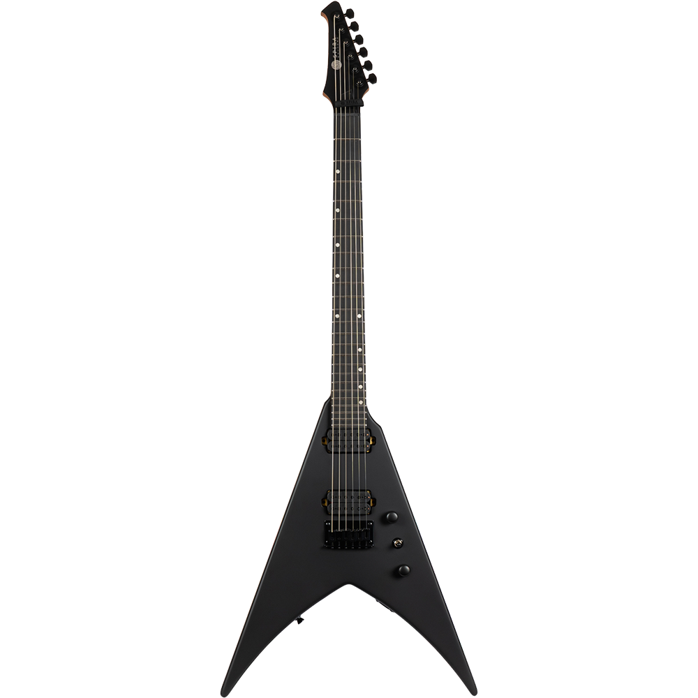 Spira V-400 Electric Guitar (Satin Black)