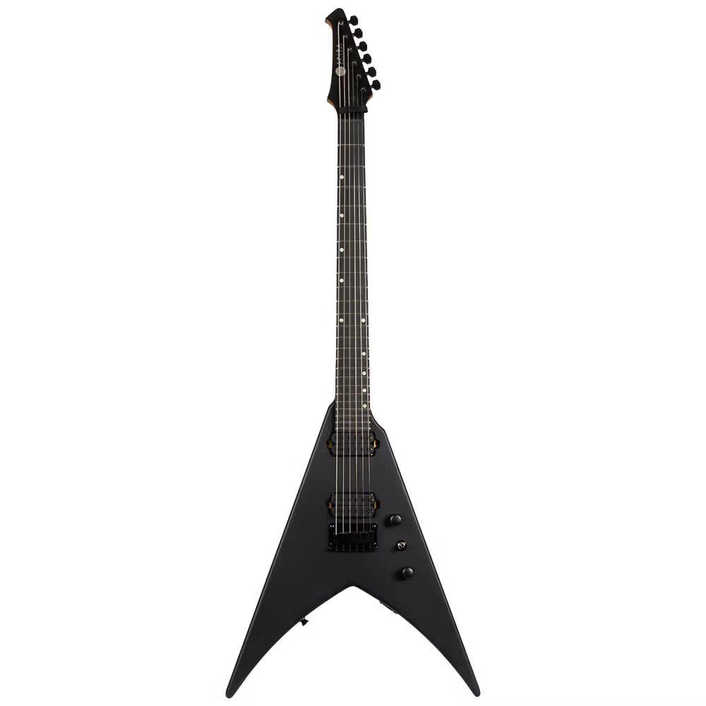 Spira V-400 Electric Guitar (Satin Black)