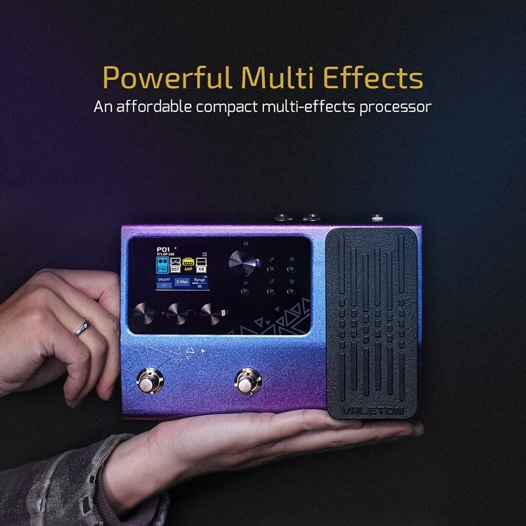 Valeton GP-100VT Guitar Multi-FX Processor Pedal Violet