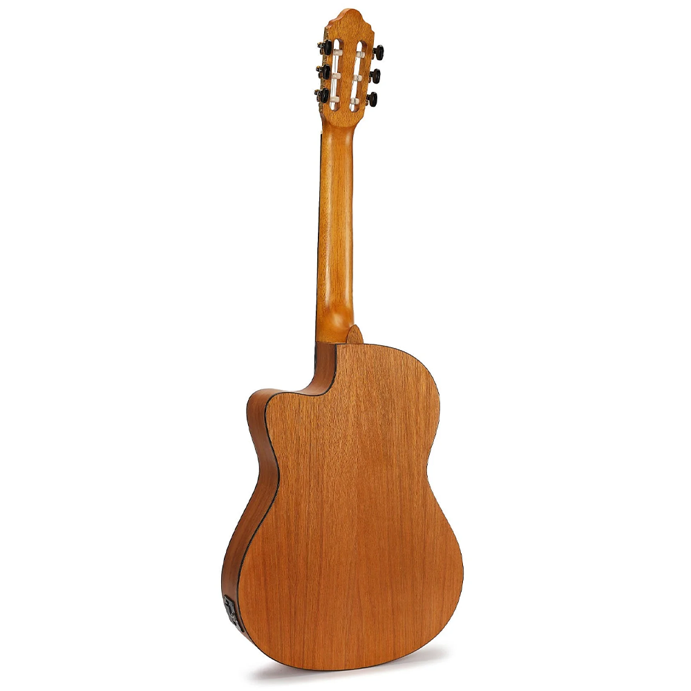 Valencia 300 Series Electric Nylon Classical Guitar (Natural Satin)