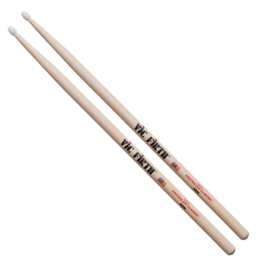 Vic Firth 5AN American Classic Drum Sticks (Nylon Tip)