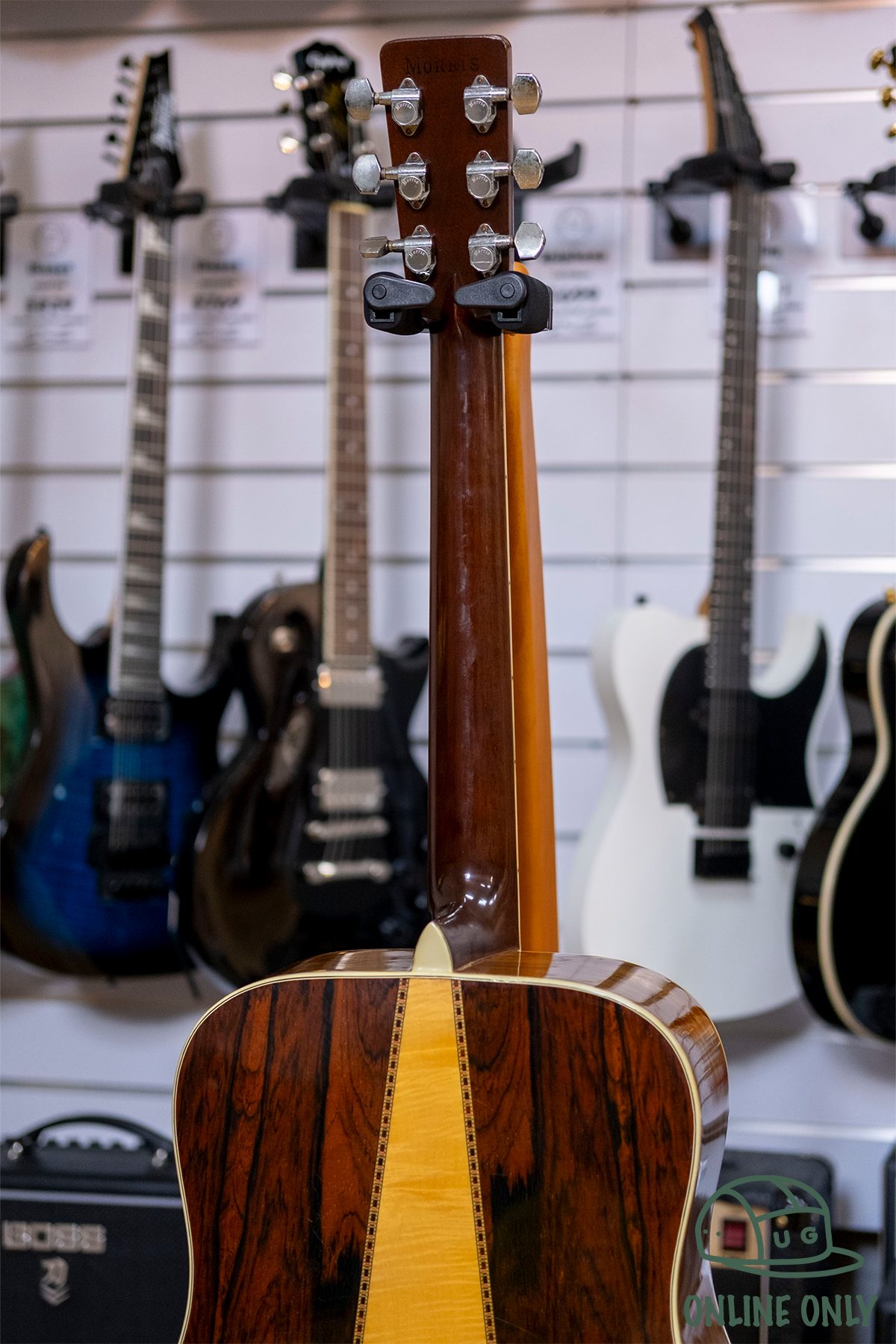 Morris W-45 Dreadnought Acoustic Guitar (Pre-Owned, 1970's MIJ)