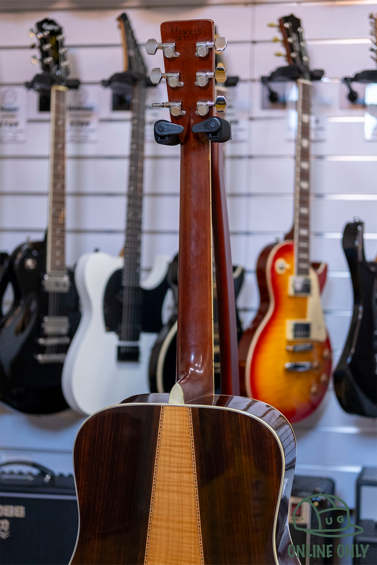 Morris W-50 Dreadnought Acoustic Guitar (Pre-Owned, MIJ 1979)
