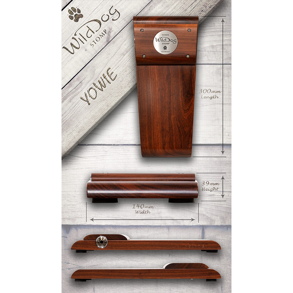 Wild Dog Pro Series Yowie Stomp Box (Blackwood)