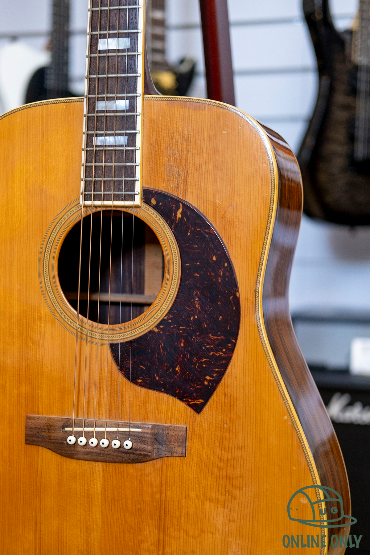 Yamaki YB-500 Dreadnought Acoustic Guitar (Pre-Owed, 1976 MIJ)