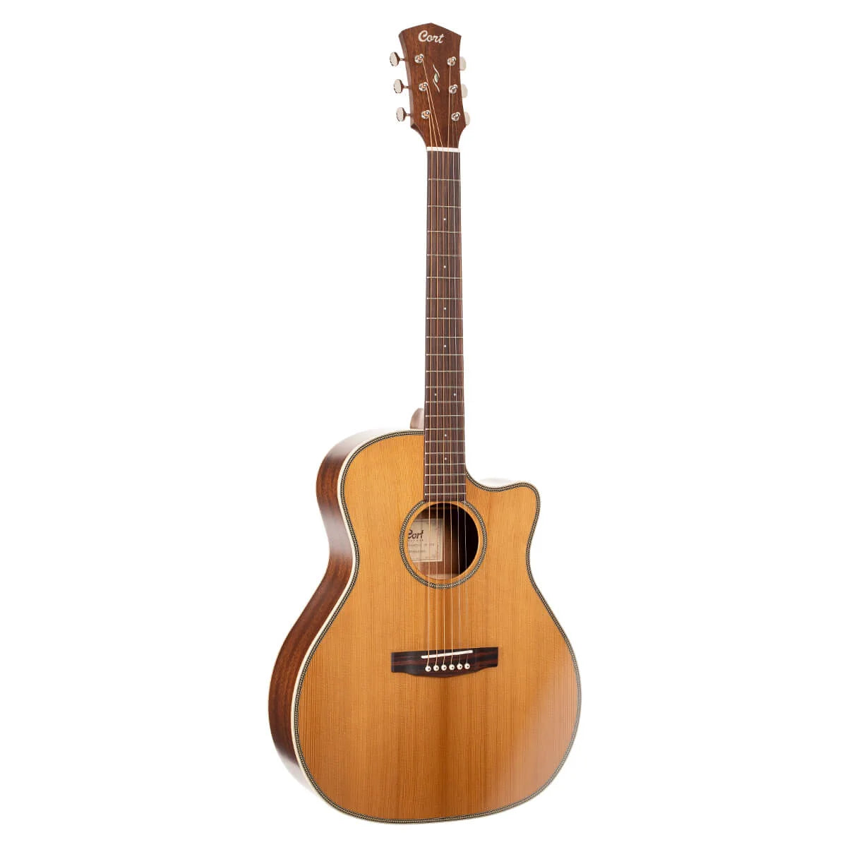 Cort Essence GA4 Acoustic Electric Guitar (Torrefied Solid Sitka Spruce)