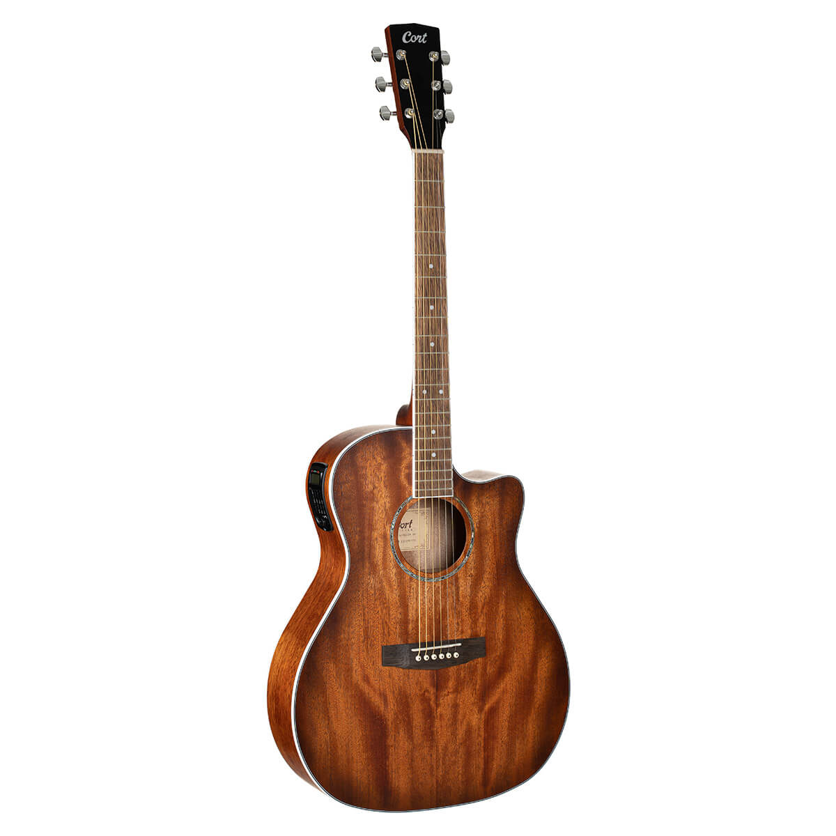 Cort Grand Regal Series Grand Auditorium Acoustic Electric Guitar (Mahogany)
