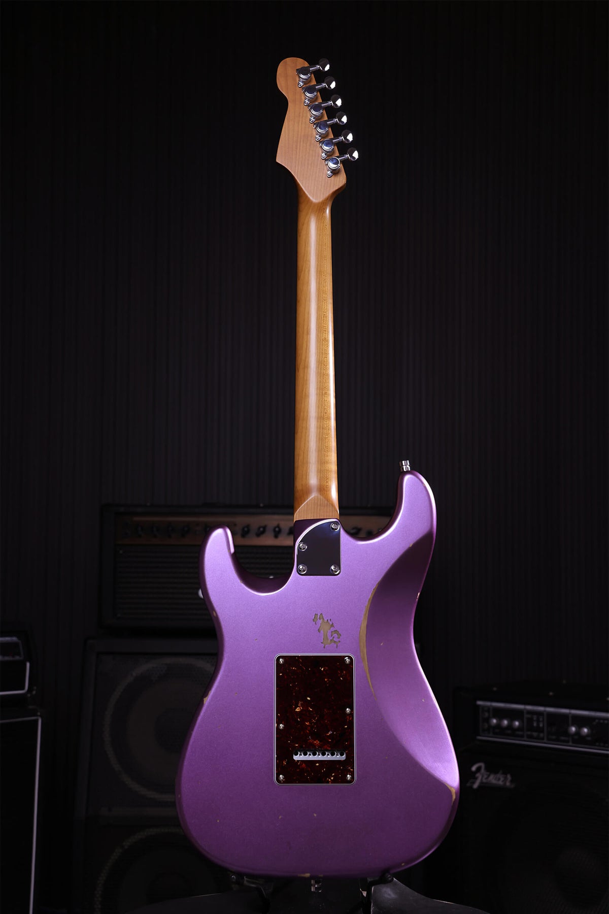 Patina PS-6 Relic Electric Guitar (Purple)