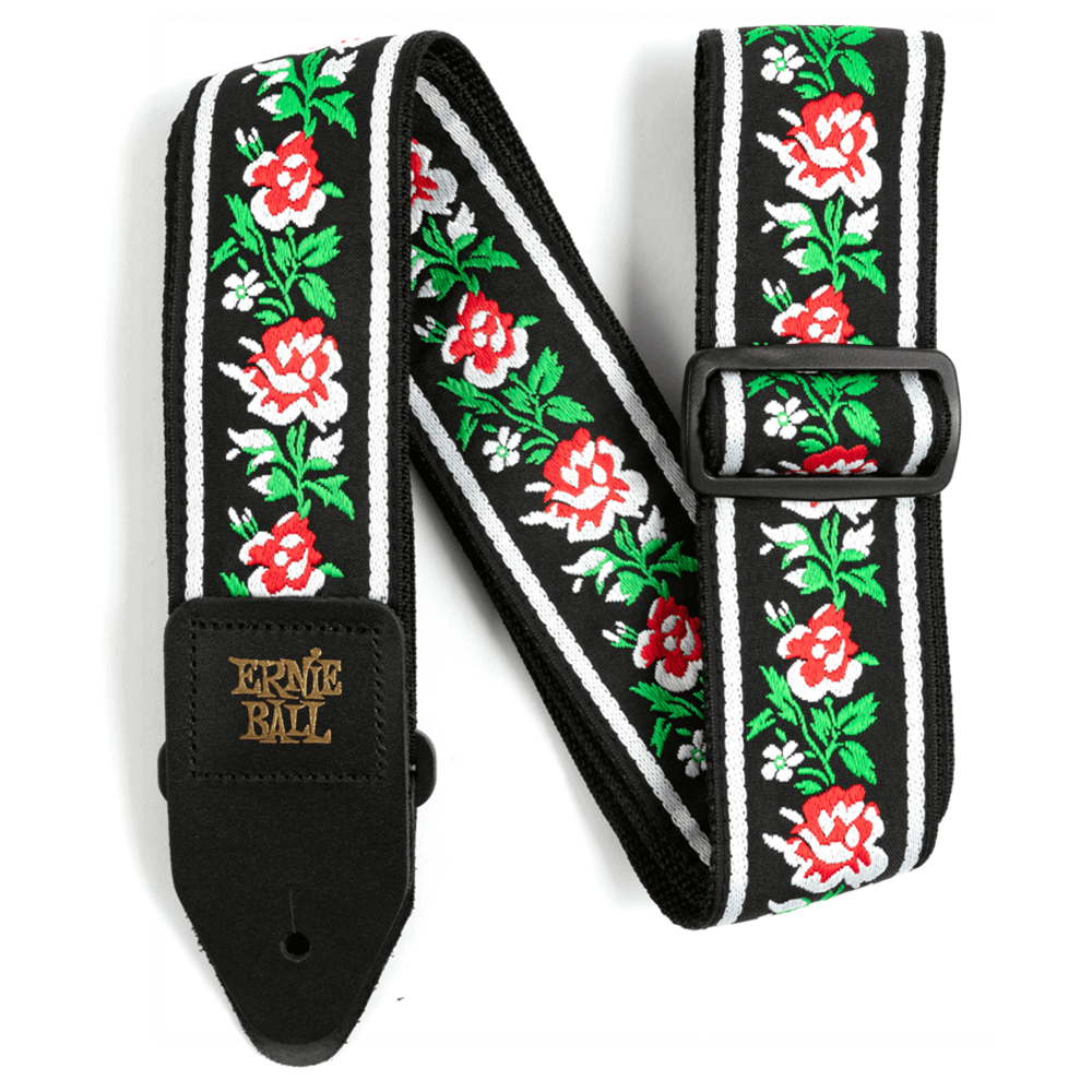 Ernie Ball Winter Rose Jacquard Guitar Strap