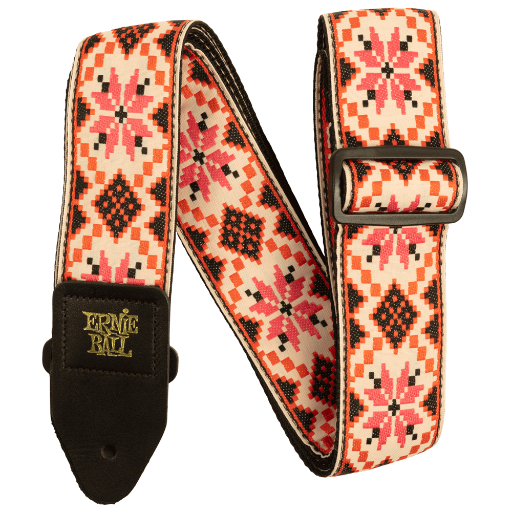 Ernie Ball Cinnamon Needlepoint Jacquard Guitar Strap