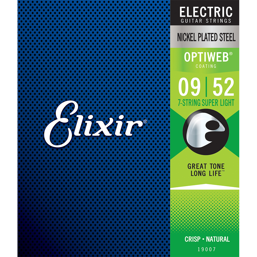 Elixir Optiweb Super Light 7-String Electric Guitar Strings (9/52)