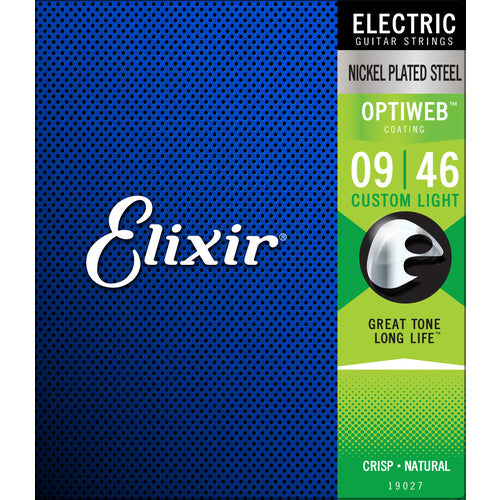 Elixir Optiweb Custom Light Electric Guitar Strings (9/46)