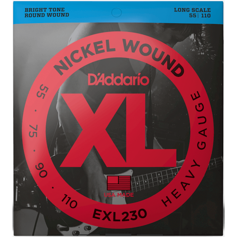 D'Addario EXL230 Heavy Bass Guitar Strings (55/110)
