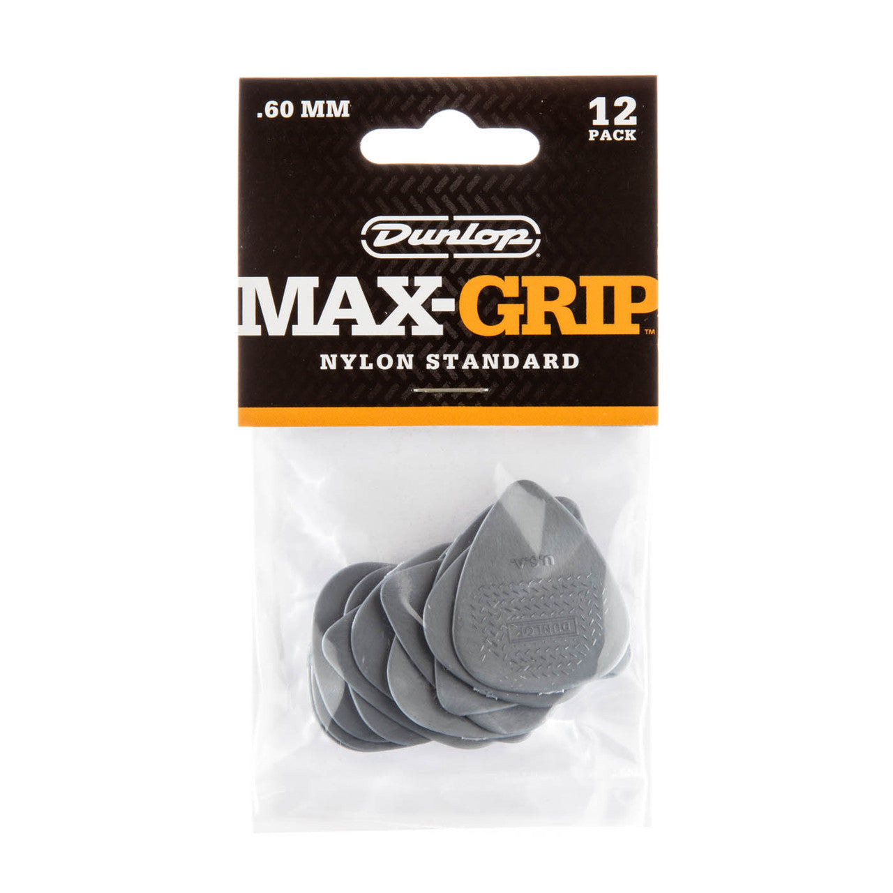 Jim Dunlop Max Grip Nylon Standard Player Pack (12 Pack)