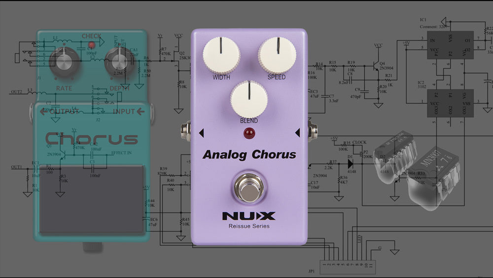NUX Reissue Series Analog Chorus Pedal