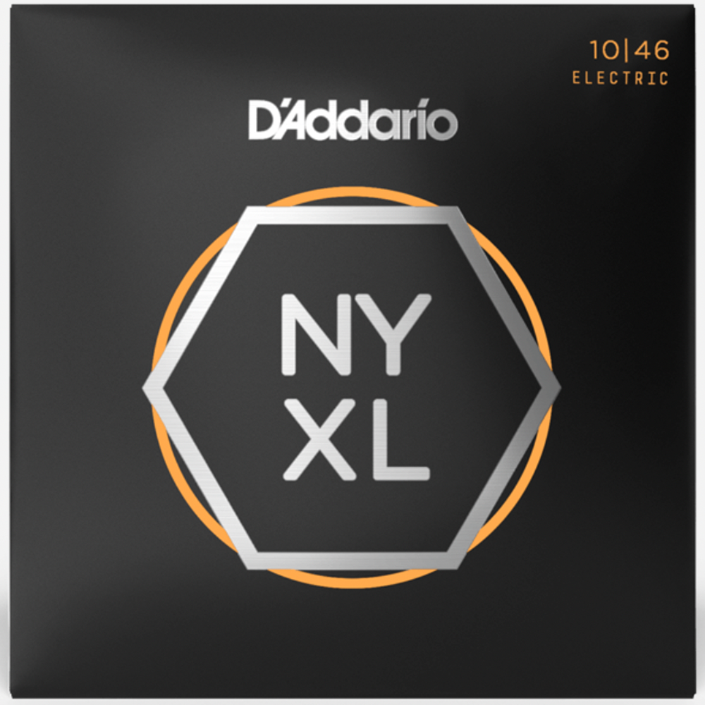 D'Addario NYXL Regular Light Electric Guitar Strings (10/46)