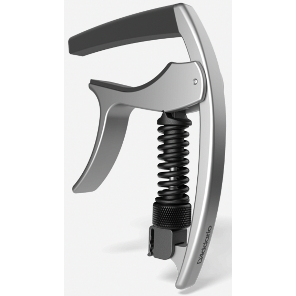 D'Addario Tri-Action Capo (Silver)