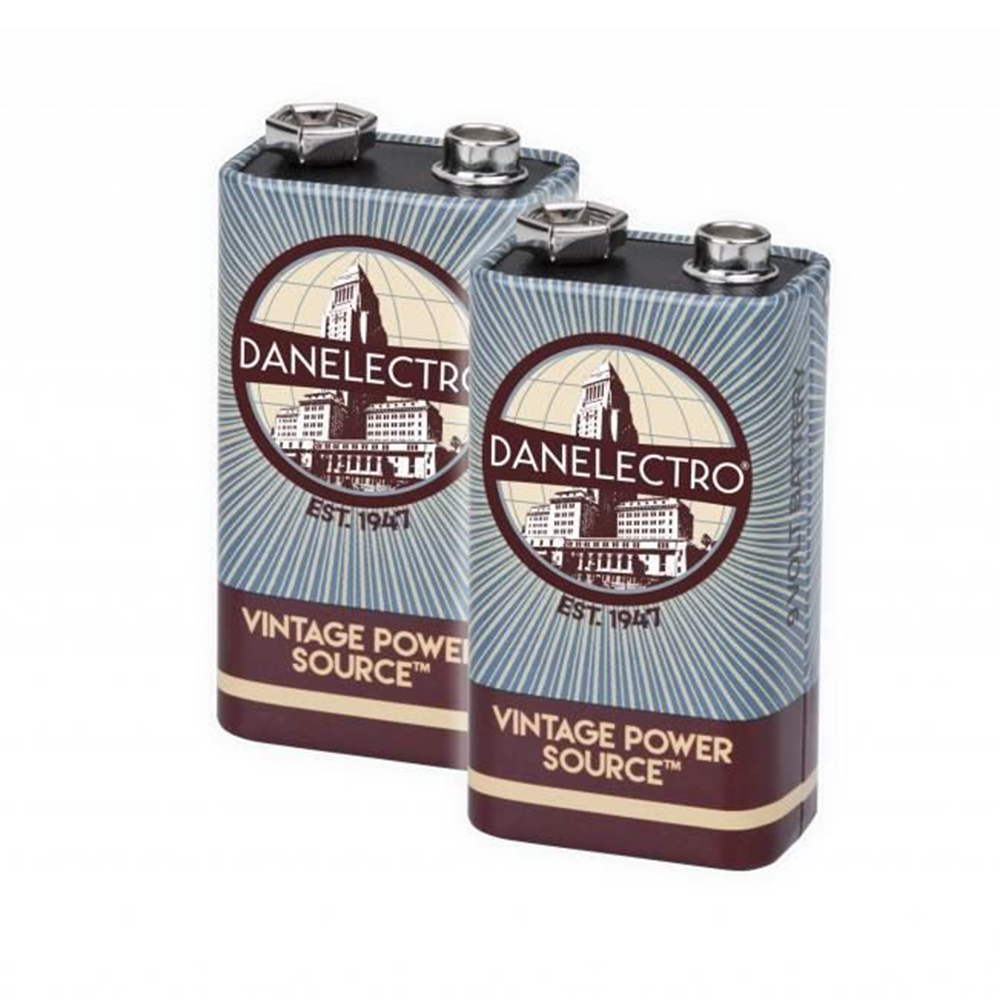 Danelectro 9 Volt Battery (2-Pack)
