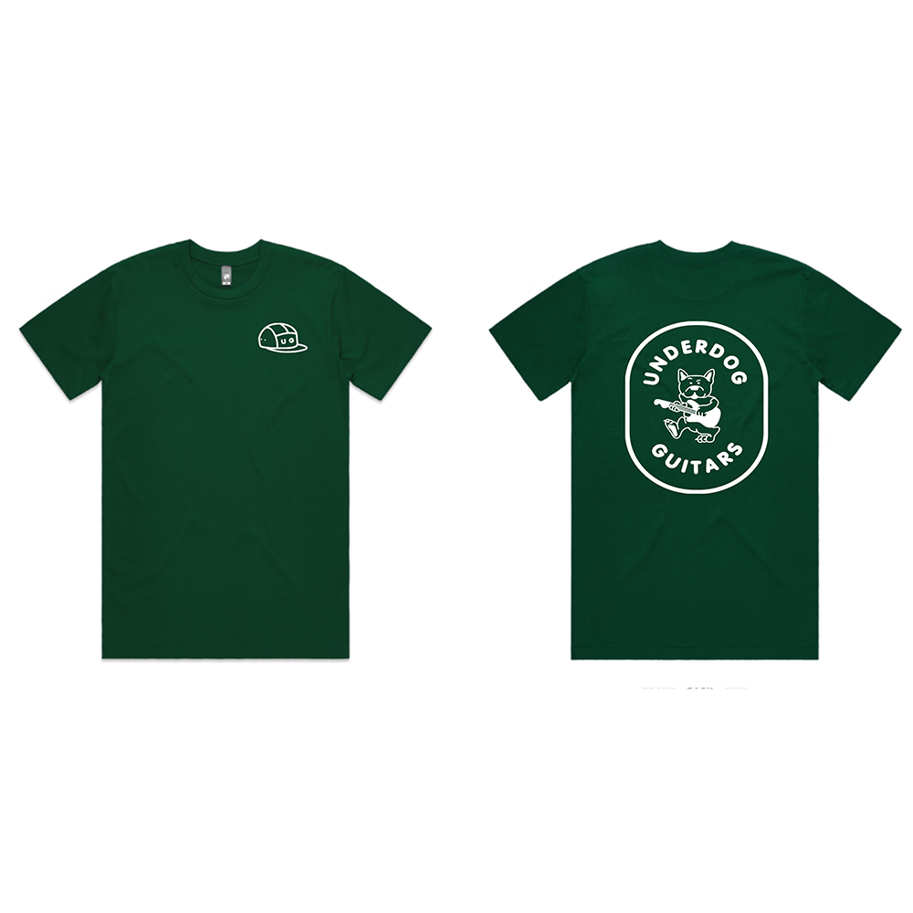 Underdog Guitars T-Shirt (Green)