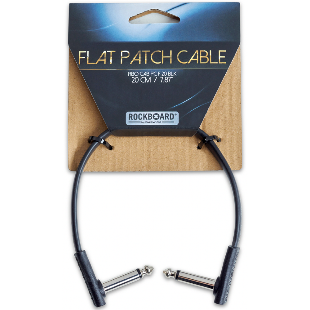 Warwick Rockboard Flat Patch Cable (20cm)
