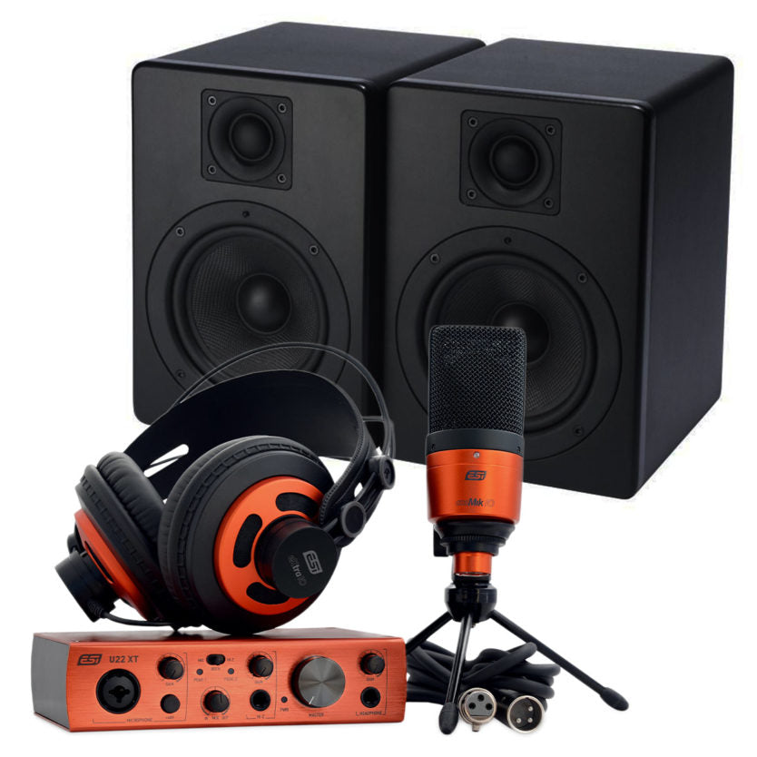 ESI U22 XT Ultimate Professional Studio Recording Bundle